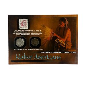 America's Official Tribute to Native American's Collectible Coin and Penny Set